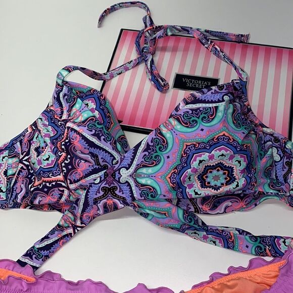 🔥Victoria's Secret Swimsuit 2 pc 36B//Small New#8 - Picture 9 of 11